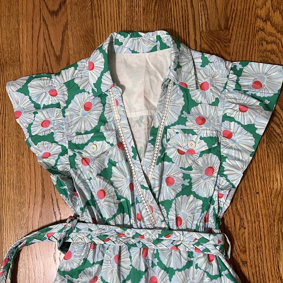 Derek Lam “Crosby” Dress. Green floral. Medium. NWOT. Host Pick! 💃🏼 - Picture 2 of 9